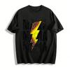 Леопардовая Молния Мама Софтбола Графическая Повседневная Футболка Футболка из Чистого Хлопка