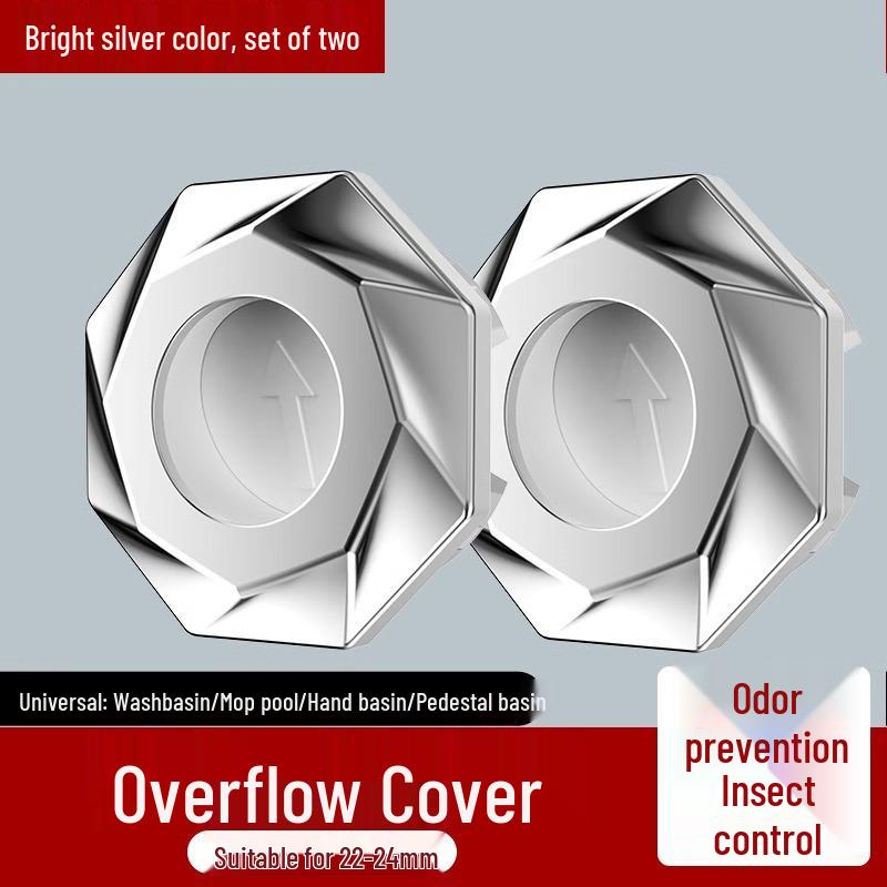 Гальванизированная крышка сливного отверстия раковины, устойчивая к запахам