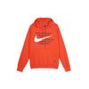 Nike Sportswear Swoosh Pullover Hoodie Men Tops Orange-Red CJ4864-891