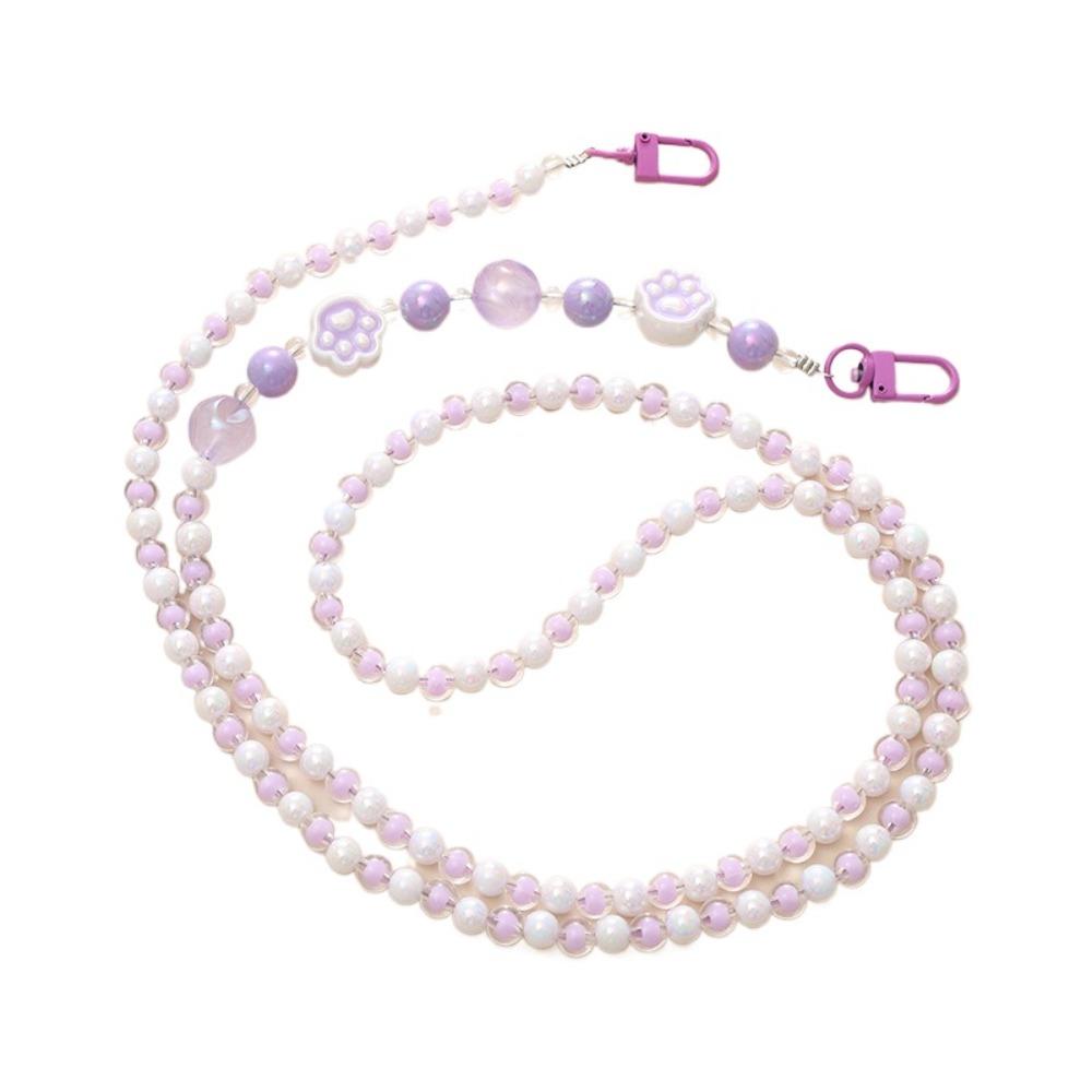 Сумка-цепочка через плечо ремешок для мобильного телефона Цветочные бусины шейные ремешки для телефона Чехол для телефона Подвесной