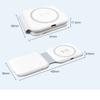 3 in 1 Magnetic Wireless Charger with Storage Drawer, 15W Foldable Charging Station