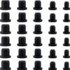 50PCS 5 Sizes Rubber Hole Plug Waterproof Multifunctional Silicone Plugs Replacement Bottle Mouth Plug