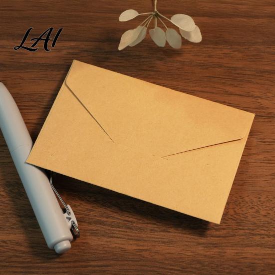 Compact Note Card Sleeves 10Pcs Small Blank Envelopes Multi‑Color Mini Envelopes for Gift Thick Paper Storage Bags Cards Greeting Invitations DIY