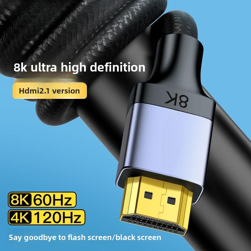 Кабель HDMI 2.1 8K 60 Гц 144 Гц для ТВ ПК Ноутбука Проектора 4K Ultra HD Подключение