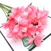 Simulated Flower Fake Lilies Silk Material Home Office Wedding Party Appearance Faux Flower Christmas Decoration