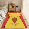 Fashion Entrance Mat Living Room P-Pokemon Rugs Decoration P-Pikachu Kitchen Carpet Super Absorbent Bathroom Rug Floor Mats Door