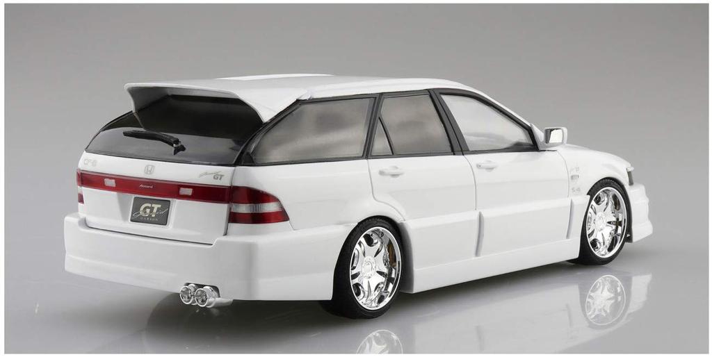 Aoshima Bunka Kyozai Серия 'Тюнингованные Автомобили' № 63 Honda Garson Geraid GT CF6 Accord Wagon 1997 Пластиковая Модель (АОСИМА) 1/24 Нет.