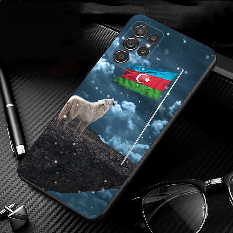 Azerbaijan Flag Phone Case For samsung S25 S24 S23 S22 S21 S20 Ultra S20 S22 S21 S10E S20 FE S24 Plus Funda