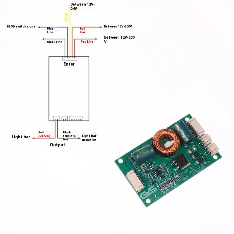 Универсальный модуль драйвера подсветки LED LCD телевизора, плата инвертора 14-65 дюймов, повышающий преобразователь постоянного тока, бустер-адаптер