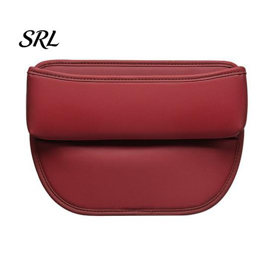Vehicle Console Storage Box Car Seat Gap Organizer Box, Faux Leather Multifunction Filler for Crevice Side Pocket, Universal Wallet Key Card