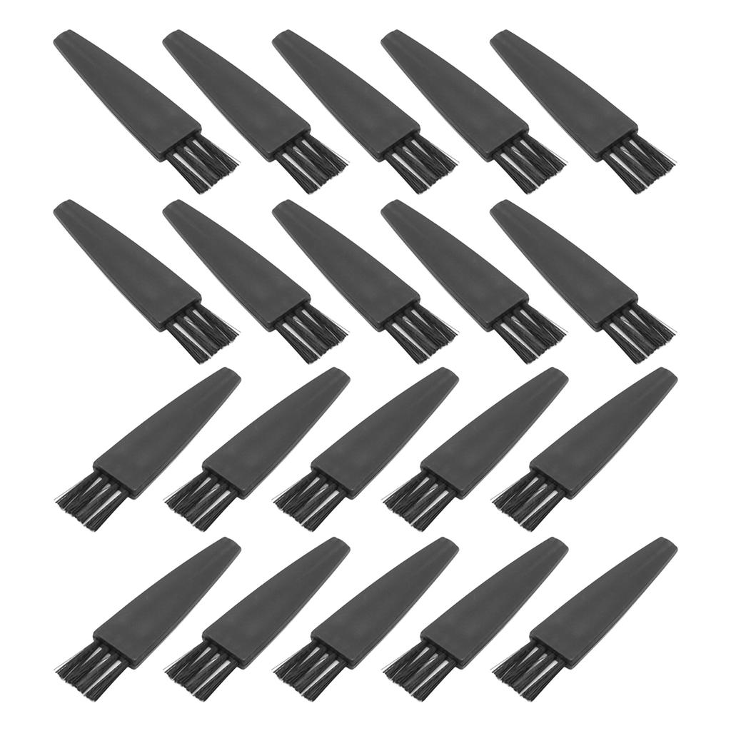 20Pcs Shaver Brush Multifunctional Soft Bristle Durable PP Comfortable Handle Razor Brush for Appliance Computer