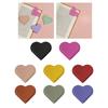 10 Pcs Bible Bookmarks PU Leather Bookmarks Heart Shaped Bookmarks Creative Page Marker Reading Supplies for Teacher