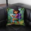 Anime Cute DDora The EExplorer Pillow Case Fashion Square Pillowcase Bedroom Sofa Room Ins Decoration Leisure
