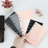 5pcs A6/A7 Binder Folders Inner Page 6 Hole Loose Leaf Inside Paper  Star Chasing Supplies