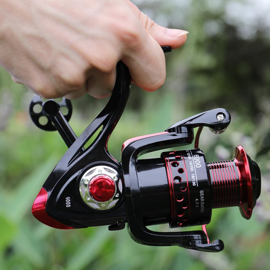 SOUGAYILANG Spinning Fishing Reel 13BB Light Weight Ultra Smooth Spinning Casting Left/right Fishing Reels