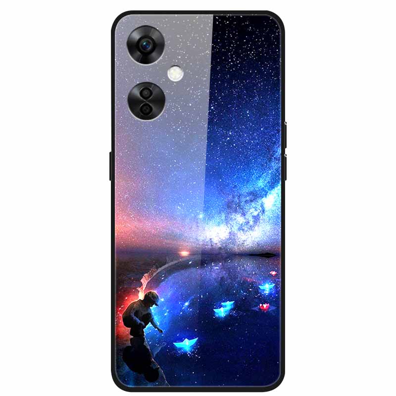 Для One Plus Nord CE 3 Lite 5G Чехол N30 Закаленное Стекло Жесткая Задняя Крышка для Oneplus Nord CE3 Lite N 30 Чехлы Бампер 3lite CE3Lite