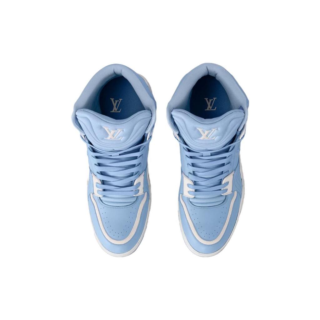 Louis Vuitton Кроссовки-ботинки Lv Trainer 'Синие' 1ABLST