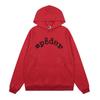 Sp5der Hoodie Oversized Thick Fleece Sweatshirt With Foil Print Spiderweb Design Men Winter Casual Wear