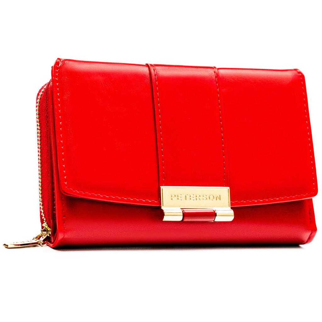 Portfel damski eko PTN 0015-BH-9396 Red