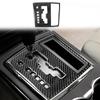 For Chrysler 300 300C 2008-2010 Carbon Fiber Central Gearshift Display Panel Cover Car Accessories Interior Decorative Stickers