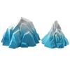 2 шт. Прочные Океанические Айсберги Украшения для Аквариума Арктический Пейзаж Снежные Горы Игрушки