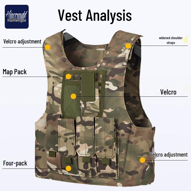 Haimengde Kids Tactical Camouflage Vest