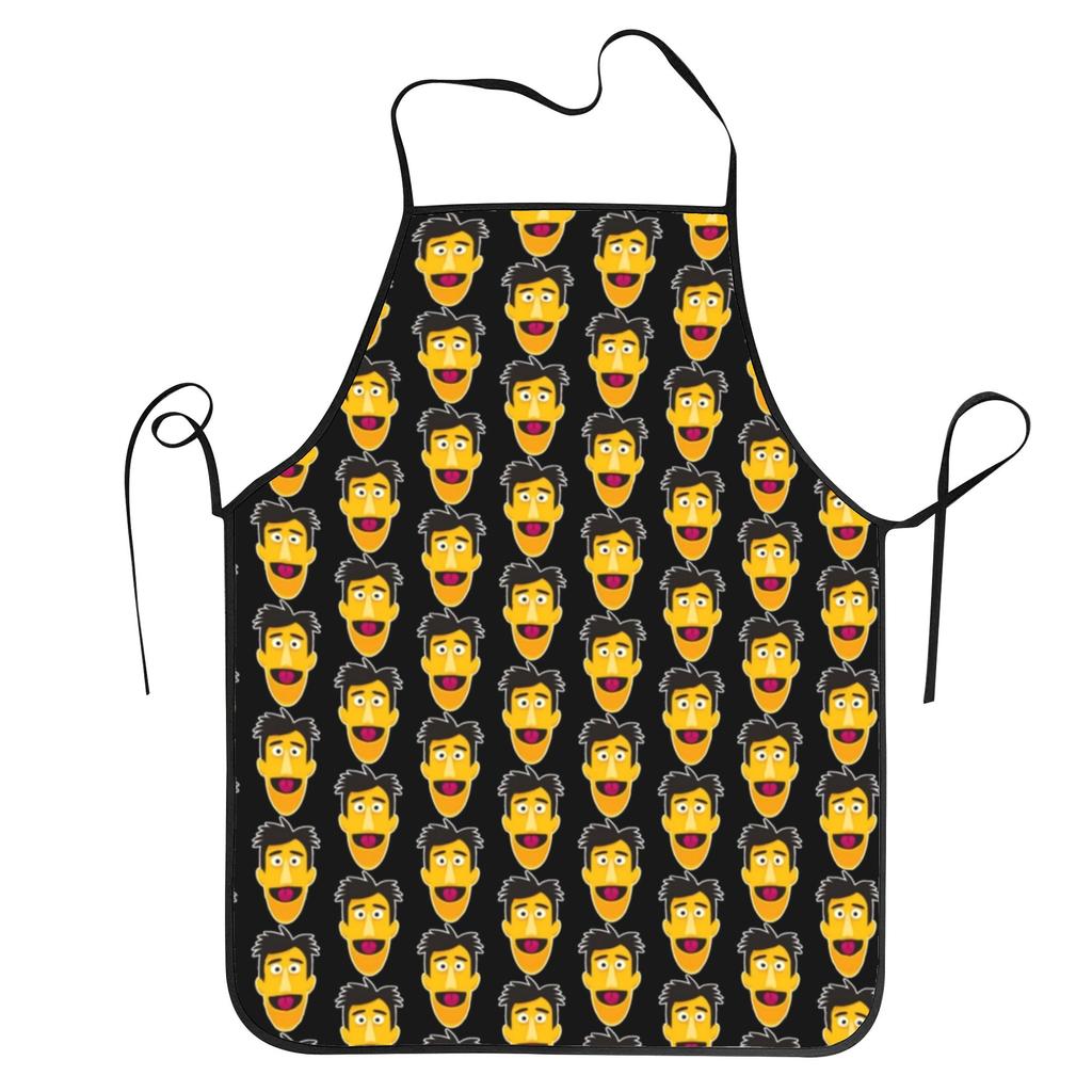 Wellcome to the Show Apron Unisex Waterproof Garden Bibs Sesames Streets Polyester Household Cleaning Pinafore