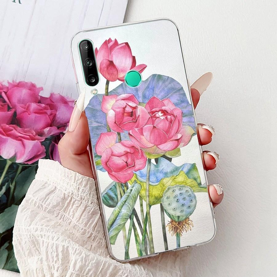 Для Huawei Y6P Чехол MED-LX9 Мягкий Силикон ТПУ Задняя Крышка Для Huawei Y7p 2020 ART-L29 Чехлы Для Телефона Huawei P40 lite E Чехол Оболочка
