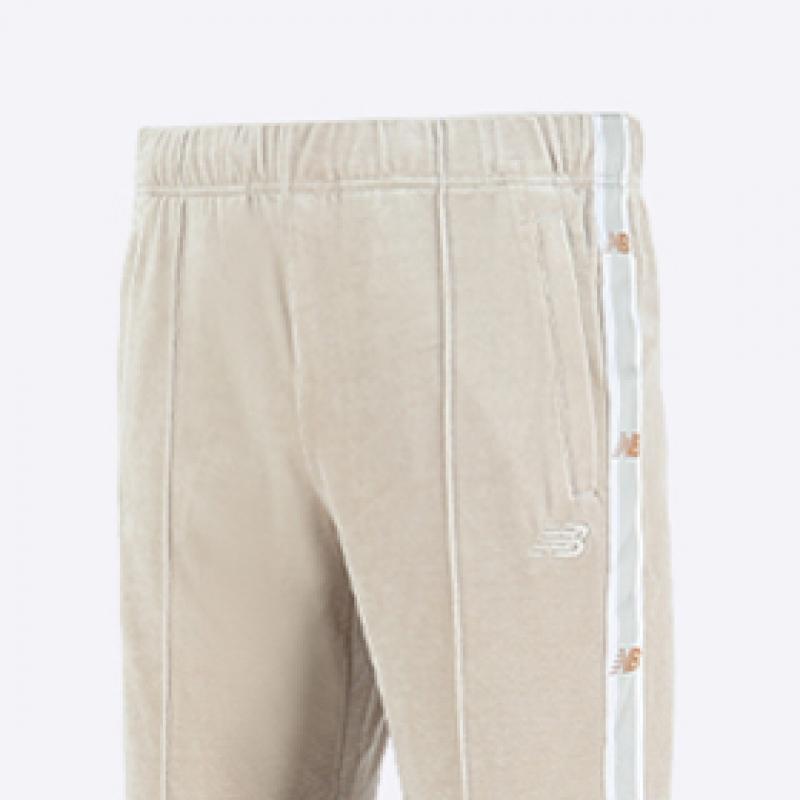 New Balance Штаны универсальные велюровые N Track PNts Nbml934043 35 бежевый