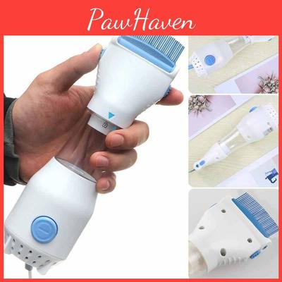 Электрическая вакуумная расческа для удаления гнид и вшей, щетка, фильтр для удаления блох у домашних собак и кошек, средство для лечения