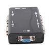1920x1440 Video Distribution Duplicator 1 In 4 Out 250MHz VGA Splitter Amplifier Box  For Projector