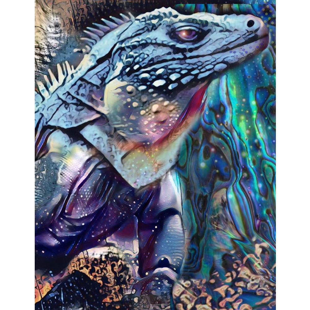 Полная площадь Алмазная картина Портрет Красочные животные Алмазная вышивка Волк Сова Пантера Изображение Стразы Вышивка Крестом Рождественские украшения