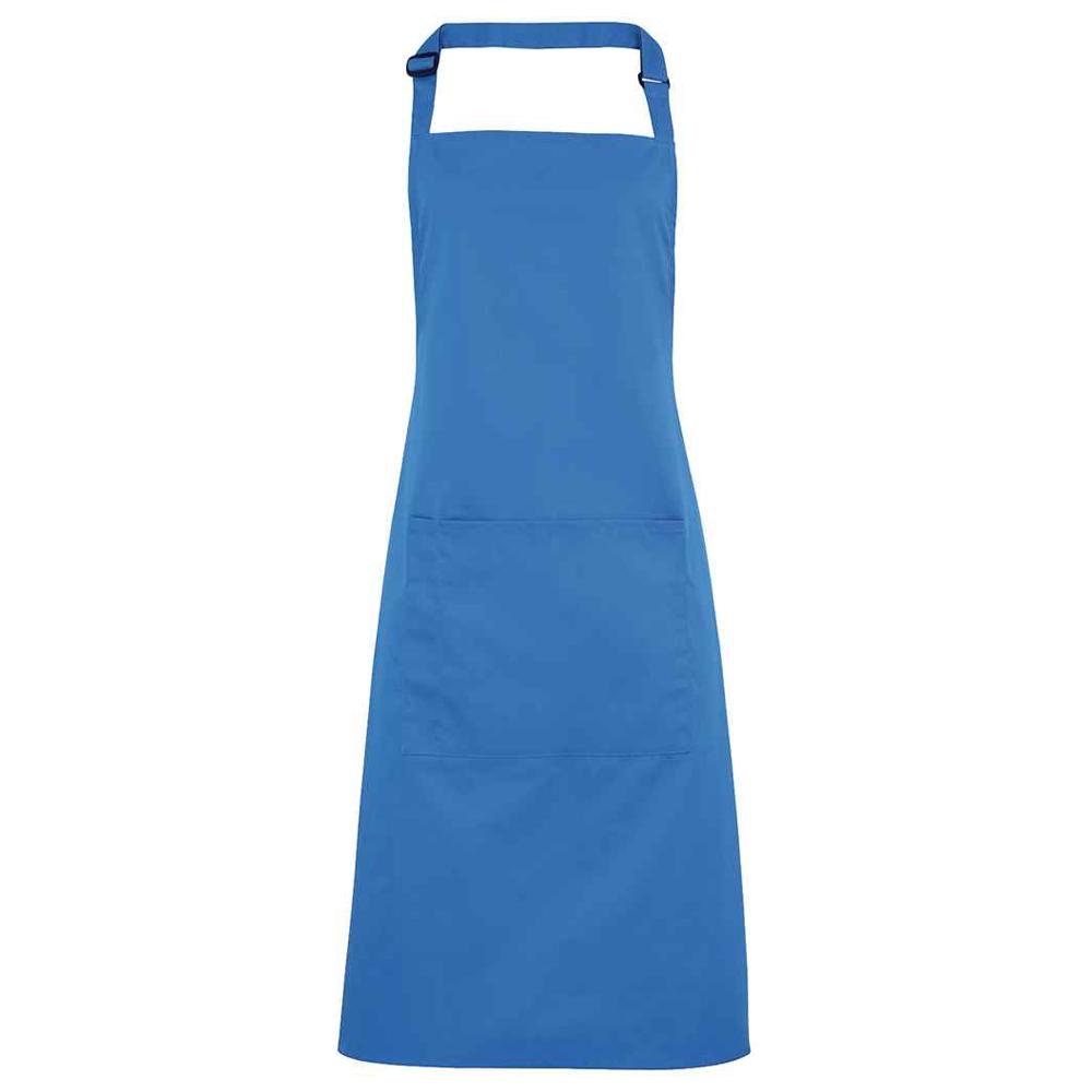 Premier Unisex Adult Colours Collection Pocket Bib Apron