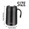 Stainless Steel Insulated Coffee Mug Double-Walled Thermal Coffee Mug  Portable Use
