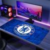 Коврик для мыши Chelsea FC, Большой игровой коврик для стола, Нескользящий коврик XXL для мыши для ноутбука и планшета, Игровой коврик для мини-ПК со прошитыми краями