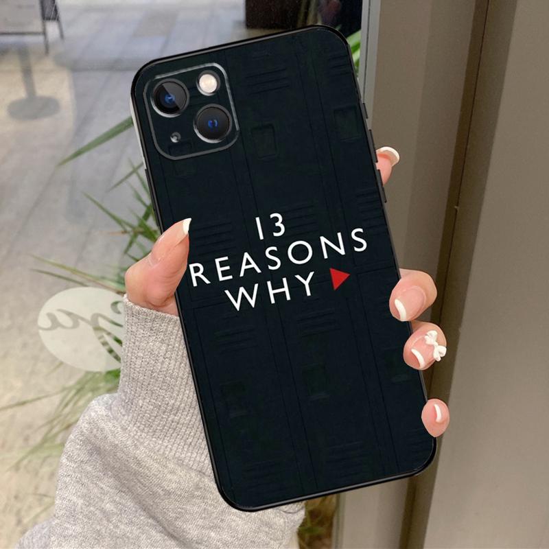 13 Тринадцать причин почему Чехол для iPhone 17 Pro Max 16 15 13 12 11 14 Pro Max Plus 13 12 Mini 16e 17 Air Задняя крышка