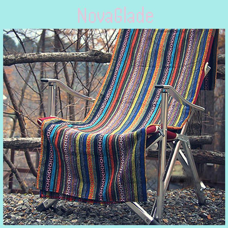 Премиальная абстрактная уличная скатерть для пикника с племенным индейским принтом 43 x 55 дюймов