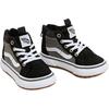 Vans SK8 HI Abrasion Resistant Waterproof And Breathable High top Toddler Shoes Black Gray Infant And Toddler Baby VN000D0MN42