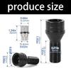 Коррозионностойкий винт для колеса M14x1.25 36136776076 Для F30 F32 F33 F34 F36 F45 F48 F55 F56 F57 F60 R54 R55 R56 R57 R58