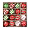 16 Piece Set Of Shatterproof Christmas Baubles For Decorating Christmas Trees, Hanging Ball Set For Christmas Party Decorations