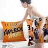 A-Aperol S-Spritz Pillow Cushion Cover Pillowcase Living Room Sofa Home Decor