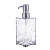 300/400ML Ripple Liquid Soap Dispenser Shampoo Body Hand Wash Shower Gel Facial Cleanser Container Bathroom Refillable Empty Press Pump Bottle