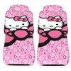 Комплект автомобильных сидений Hello Kitty для передних сидений, подходит для легких и обычных легких автомобильных сидений, чехлы для задних сидений пассажирских автомобилей, чехлы, 2, сиденья, автомобили, передние,