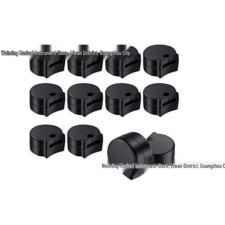 Black Clarinet Hand Rest Sleeve - Musical Instrument Accessory