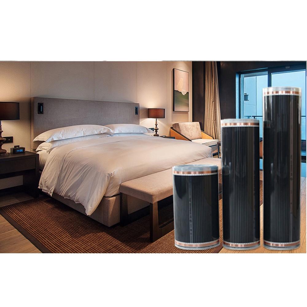 Инфракрасная нагревательная пленка 220 В электрический теплый пол 50 см нагревательный фольгированный мат