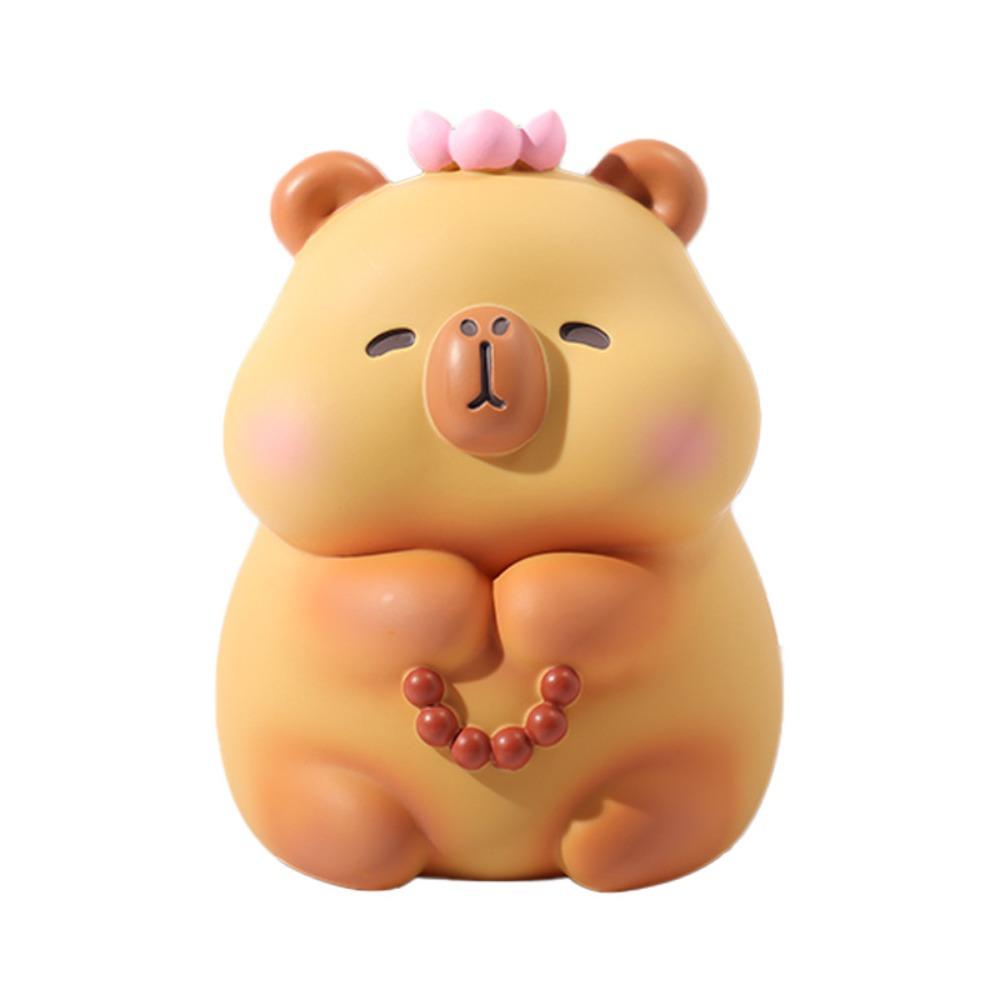 Модель Копилка для детей Большая емкость Капибара Органайзер для денег Банка Горшок для хранения денег Детский подарок