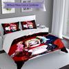 3pcs Custom Name Harley Quinn Set,Includes 1 Duvet Cover and 2 Pillowcases,All-season Bedroom Decor