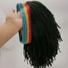 Nightclub Bar Wig Balaclava Funny Party Reggae Dreadlocks Wig Braid Hat Men Wig Africa Roots Wig