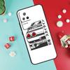 Чехол JDM Skyline Car для Xiaomi 17 Pro Max 14 15 Ultra 13T 14T 15T Pro POCO F7 F5 F6 X3 X5 X6 X7 Pro