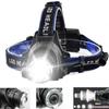 Zooming 8000 Lumen T6 R5 LED Headlamp Fishing Headlight 4 Modes Zoomable Lamp Waterproof Head Torch Flashlight